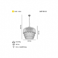 LUCEA 1467-80-16 NARBONNE Q50 ALTIN AVZE 16XE14