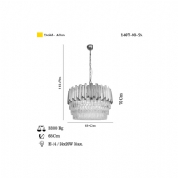 LUCEA 1467-80-24 NARBONNE Q65 ALTIN AVZE 24XE14