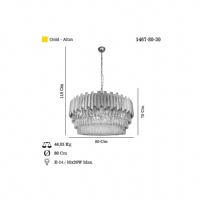 LUCEA 1467-80-30 NARBONNE Q80 ALTIN AVZE 30XE14