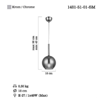 LUCEA 1481-51-01-SM FANZA TEKL KROM SM AVZE