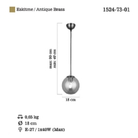 LUCEA 1524-73-01 POLINO TEKLI ESKITME AVIZE 1XE27