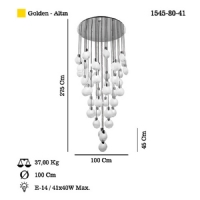 LUCEA 1545-80-41 VEKMO 41 LI ALTIN AVIZE 41XE14