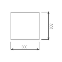 Jupiter 18W 30x30 Sva Alt Slim Backlight Panel JK3030 S