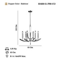 LUCEA 80408-01-P06-CO MONTESSO 6 LI ESKITME AVIZE 6XE14