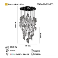 LUCEA 80454-06-P25-FG MIRANDOLA LEDLI 25 LI SARKIT 386W 3000K