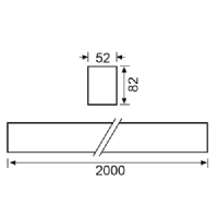 JUPITER Lineer Led Armatr 60W