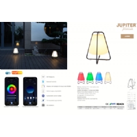 JUPITER LG900 LED Dekoratif Tanabilir, Renk Deitirme zellikli Armatr (WIFI Balantl& Bluetooth zell