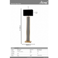 AVONNI LM-9136-1E Eskitme Kaplama Lambader