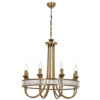 AVONN AV-1890-8E Eskltme Kaplama Modern Avize E14 Metal Kristal 60cm