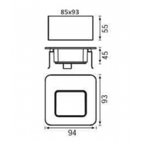 JUPITER PREMIUM LW459 B LED Duvar Armatr (3000K)