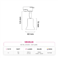 Nevo Dekoratif Ray Spot Eskitme NR335